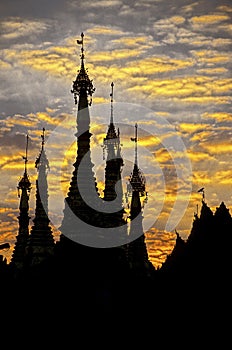 Schwedagon pagoda- Yangon, Burma (Myanmar)