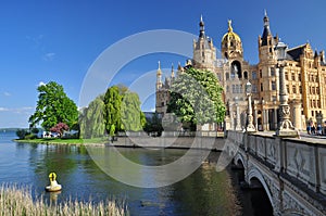 Schwerin castle, Mecklenburg, Germany