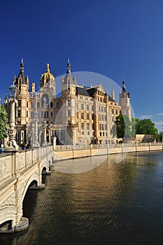 Schwerin castle, Mecklenburg, Germany