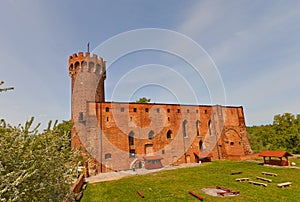 Schwetz castle (1350) of Teutonic Order. Swiecie, Poland