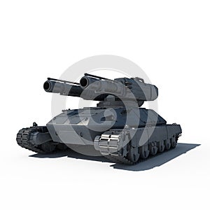 Sci fi future tank