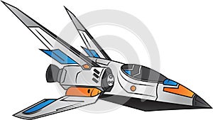 Sci fi Space Ship Jet Engine