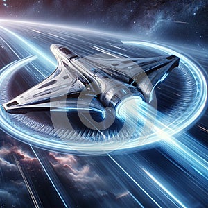 Sci-Fi Spaceship of Tomorrow: Futuristic Spacecraft