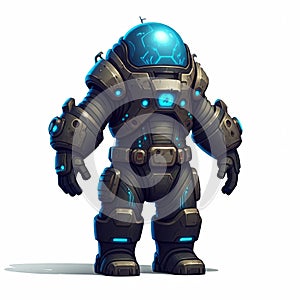 Sci-Fi Tactical Power Suit