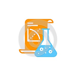 Science Application icon vector, filled flat sign, solid colorful pictogram isolated on white.