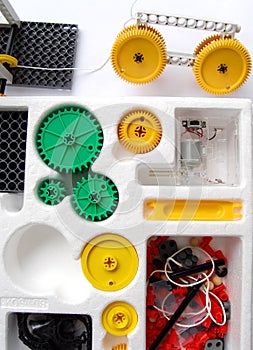 Science assembling toys