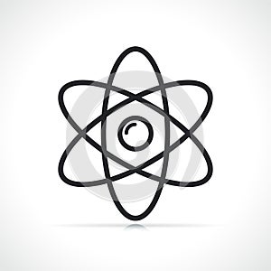 Science or atom line icon