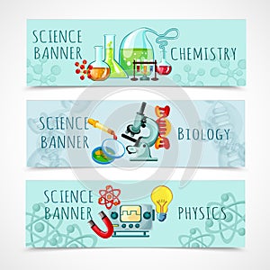 Science Banner Set