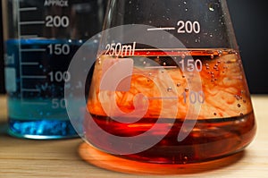 Science Beaker Experiment