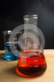 Science Beaker Experiment