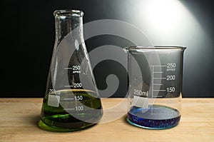 Science Beaker Experiment