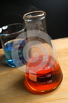 Science Beaker Experiment