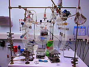 Science Chemical medical research lab tools