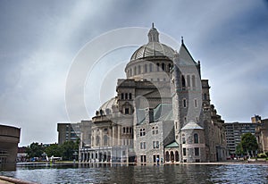 Science and christan center in Boston