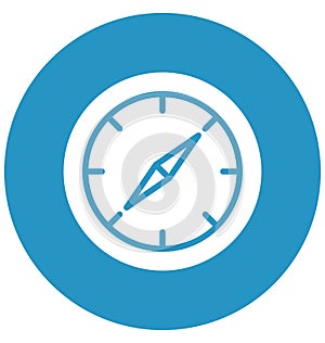 Analog device Isolated Vector icon that can easily modify or edit