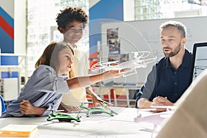 Science Class in School