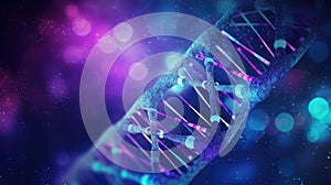 science dna helix background