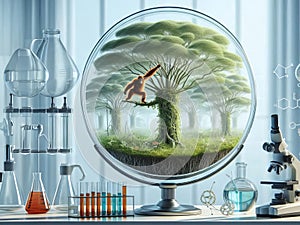 Science of ecosystem research photo