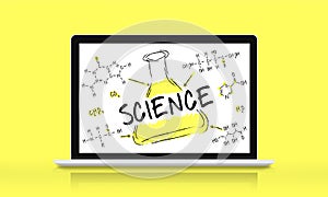 Science Experiment Laboratory Formula Chemical Concept