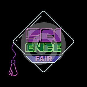 Science fair emblem design