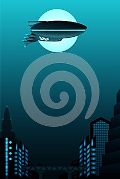 Science fiction poster design