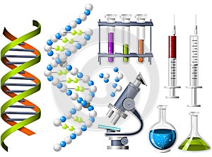 Science and Genetics icons