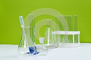 science laboratory test tubes  chemical laboratory equipment