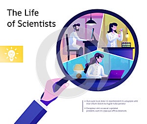 Science Life Abstract Composition