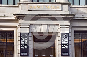 Science Museum exterior, London, UK