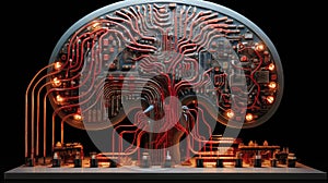 science neuromorphic computer create photo
