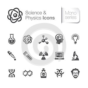 Science & physics related icons