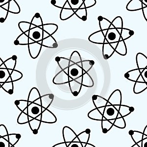 Science seamless pattern