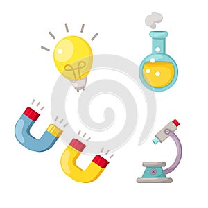 Science set vector