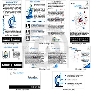 Science stationary template