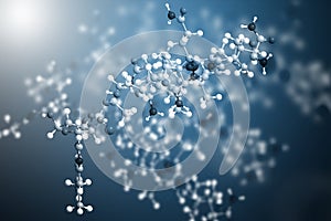 Science structural formula of Vitamin B12