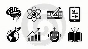 Science and Technology Icon Set