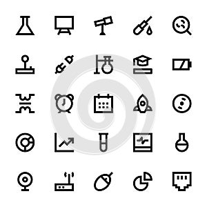 Science and Technology Vector Icons 2