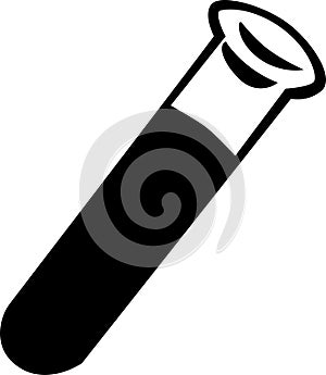 Science test tube vector illustration