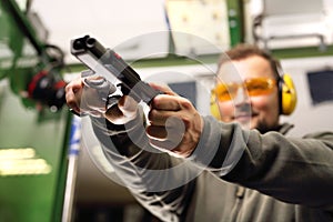 Science use of firearms.