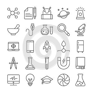 Science Vector icon which can easily modify or edit