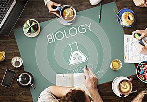 Scientific Biochemistry Genetics Engineering Concept