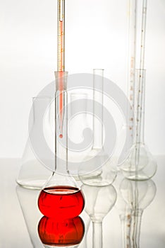 Scientific equipment chemical laboratory. Chemical studies.