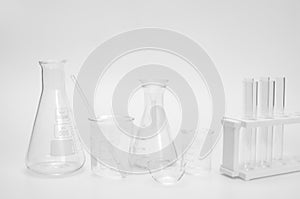 Scientific equipment lab researched cosmetic concept photo