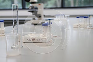Scientific Equipment in a University Science Lab