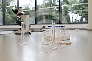 Scientific Equipment in a University Science Lab
