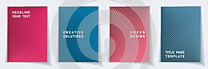 Scientific gradient covers graphic collectoin.