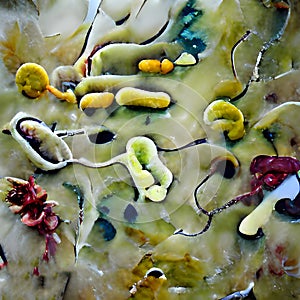 Scientific image of bacteria Citrobacter, Gram-negative bacteria photo