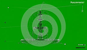 Scientific Micrograph of a Bacillaria Diatom Colony