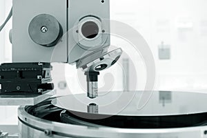 Scientific microscope in a laboratory