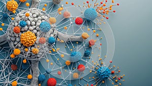 Scientific Network Model of Molecular Connections